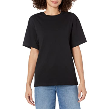 The Drop Women's Lydia Loose Short Sleeve Drop Shoulder Jersey T-Shirt - Ultimate Comfort & Style