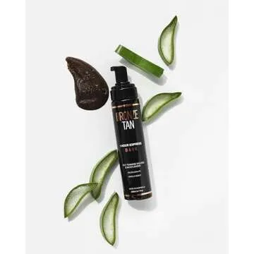 Bronze Tan Self Tanner Mousse Dark Self Tan Foam | Sunless Tanner for all Skin Tones | Salon Quality Fake Tan Vanilla Scented Best Sellers (200 ml/ 6.7 oz)