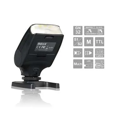 MEIKE MK-320S Compact Flash for Sony MI Cameras