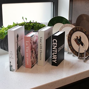 Fashion Pink Decorative Faux Books for Home Decor