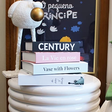 Fashion Pink Decorative Faux Books for Home Decor