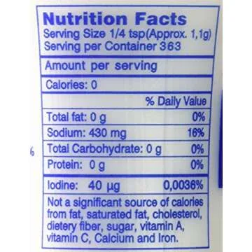 Kalas Classic Greek Iodized Sea Salt for Perfect Dishes