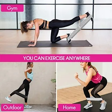 Te-Rich Fabric Resistance Bands Set for Legs Butt Workouts