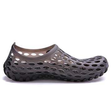 Clapzovr Mens Sandals: Comfortable Water Shoes for Active Summer Fun