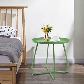 ACEHOME Modern Outdoor Side Table - Perfect for Any Space!