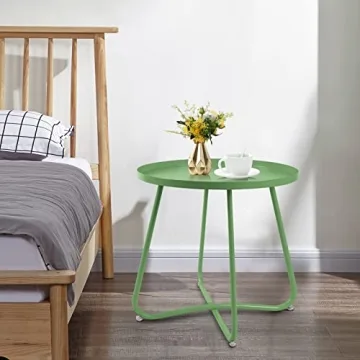 ACEHOME Modern Outdoor Side Table - Perfect for Any Space!