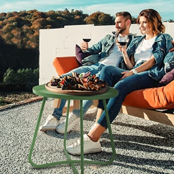 ACEHOME Modern Outdoor Side Table - Perfect for Any Space!