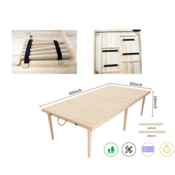 Boho Low Picnic Table for Outdoor Fun and Entertaining