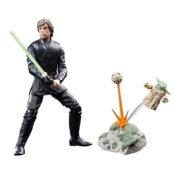 STAR WARS Luke Skywalker & Grogu 6-Inch Action Figures 2-Pack with 9 Accessories