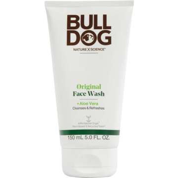 Bulldog Original Face Wash for Men, Daily Skin Cleansing
