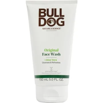 Bulldog Original Face Wash for Men, Daily Skin Cleansing