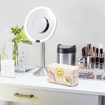 LieToi Preppy Patch Waterproof Cosmetic Makeup Bag