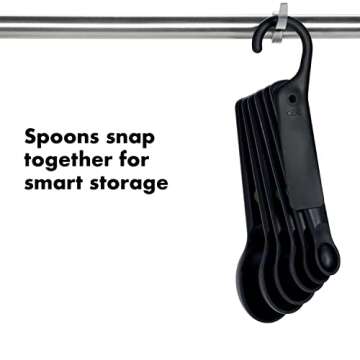 OXO Good Grips 7-Piece Plastic Measuring Spoons
