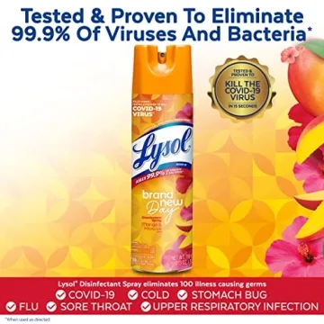 Lysol Disinfectant Spray with Brand New Day Scent