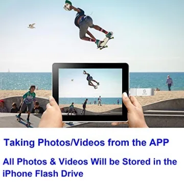 Expand iPhone Storage with 256GB MFi Certified Photo Stick