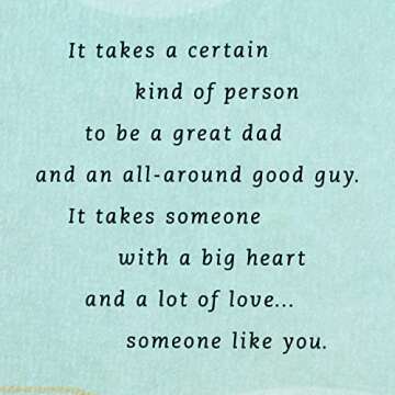 Hallmark Fathers Day Card for Dad, Son, Grandpa, Brother, Son in Law (So Glad You're Part of Our Family)