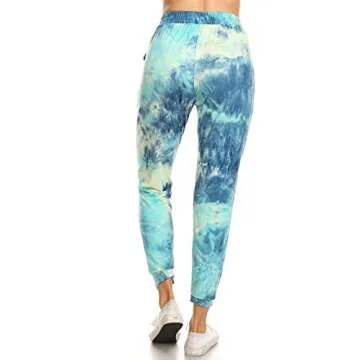 Leggings Depot Women's Popular Print High Waist Premium Jogger Track Pants(S-3X) BAT1