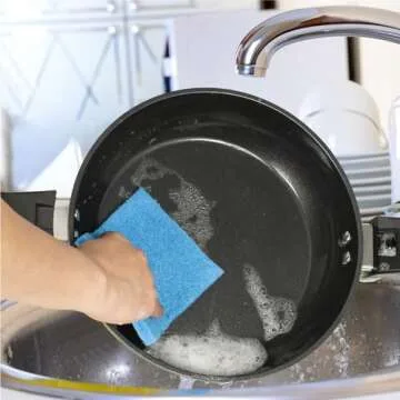 Pine-Sol Non Scratch Scouring Pads - 5 Pack for Cleaning