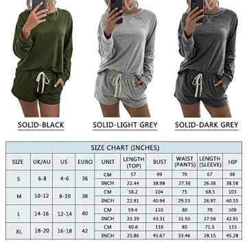 PRETTYGARDEN Women's Stylish Tie Dye Pajama Set