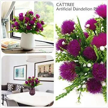 Artificial Dandelion Plants for Home Decor and Events