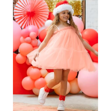 AGQT Toddler Girls Tutu Dress for Birthdays and Celebrations