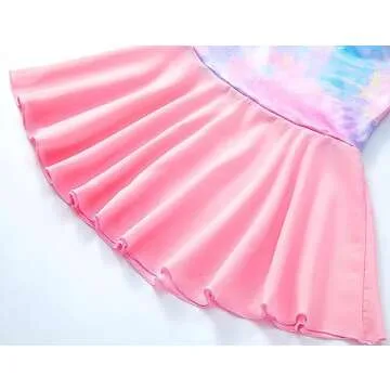 Sparkling Dance Leotard for 7-8 Year Old Girls