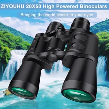 ZIYOUHU 20x50 HD Binoculars Ideal for Stargazing
