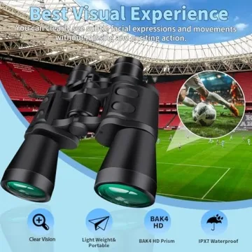 ZIYOUHU 20x50 HD Binoculars Ideal for Stargazing