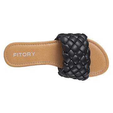 FITORY Women's Flat Sandals - Comfortable Summer Style