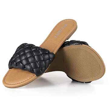 FITORY Women's Flat Sandals - Comfortable Summer Style