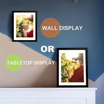 AINAHYVA Picture Frame Set - Stylish 8x10 Frame Trio