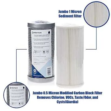 RVWaterFilterStore Essential Jumbo High Flow Filtration System
