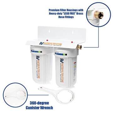 High Flow RV Water Filtration System Made in USA