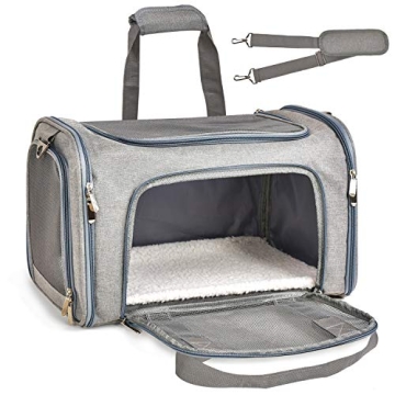 Henkelion Pet Carrier for Small Pets - TSA Approved Travel Carrier