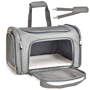 Henkelion Pet Carrier for Small Pets - TSA Approved Travel Carrier