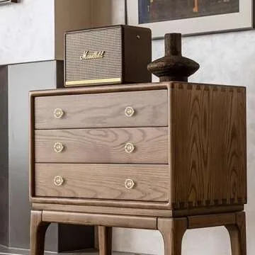 QOGRISUN 10-Pack Brass Crystal Cabinet Knobs,Glass Crystal Gold Drawer Knobs,1-1/4-Inch Polygon,Decorative Dresser Pulls, Modern Cabinet Hardware