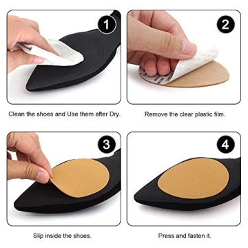 Dr. Shoesert Non-Slip Shoe Pads for Heels and Footwear
