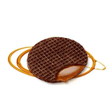 Daelmans Chocolate Caramel Stroopwafels - Chocolate Stroopwafel Caramel, Stroop Waffles, Stroopwaffl...