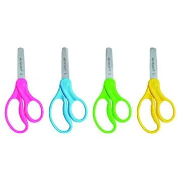 Westcott Kids’ Safety Scissors for Ages 4-8 - Assorted Blunt Tip