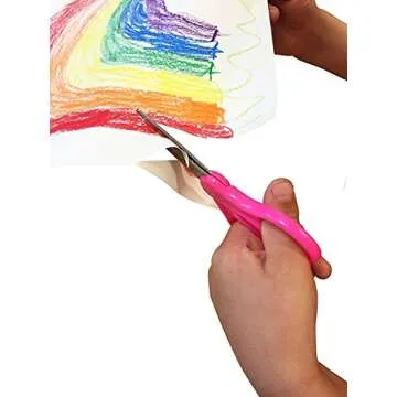 Westcott Kids’ Safety Scissors for Ages 4-8 - Assorted Blunt Tip