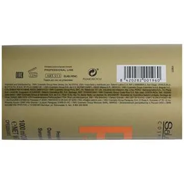 Salerm Cosmetics Protein Shampoo for Healthy Hair Restoration