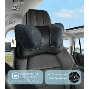 Shiatsu Neck Massage Pillow with Heat for Ultimate Relief