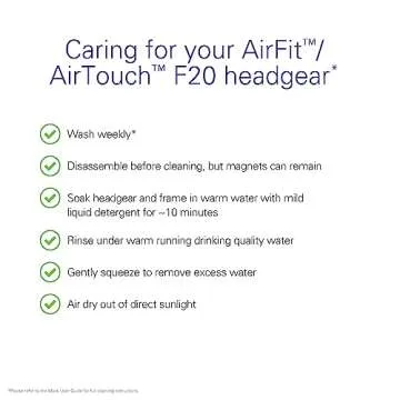 ResMed AirFit F20 Headgear - Comfort & Compatibility Guaranteed