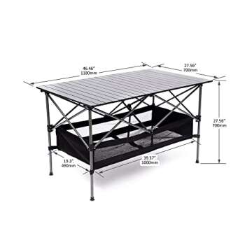 Ajikgn Folding Outdoor Table and Chairs Set - Versatile Use