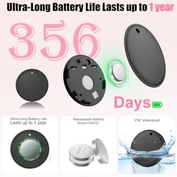 Air Tracker Smart Tags 4-Pack for iOS & Android Users