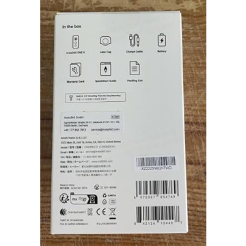 Insta360 ONE X 360 Camera 5.7K Video Quality