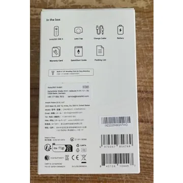 Insta360 ONE X 360 Camera 5.7K Video Quality