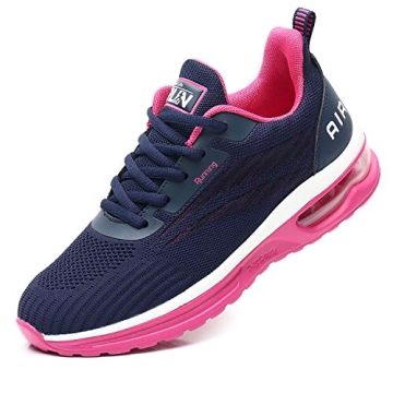 Axcone Womens Walking Shoes for Athletic Tennis Running Gym Casual Breathable Workout Sport Nurse Fi...