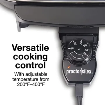Proctor Silex Electric Skillet with Adjustable Temperature Control