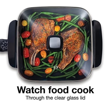Proctor Silex Electric Skillet with Adjustable Temperature Control